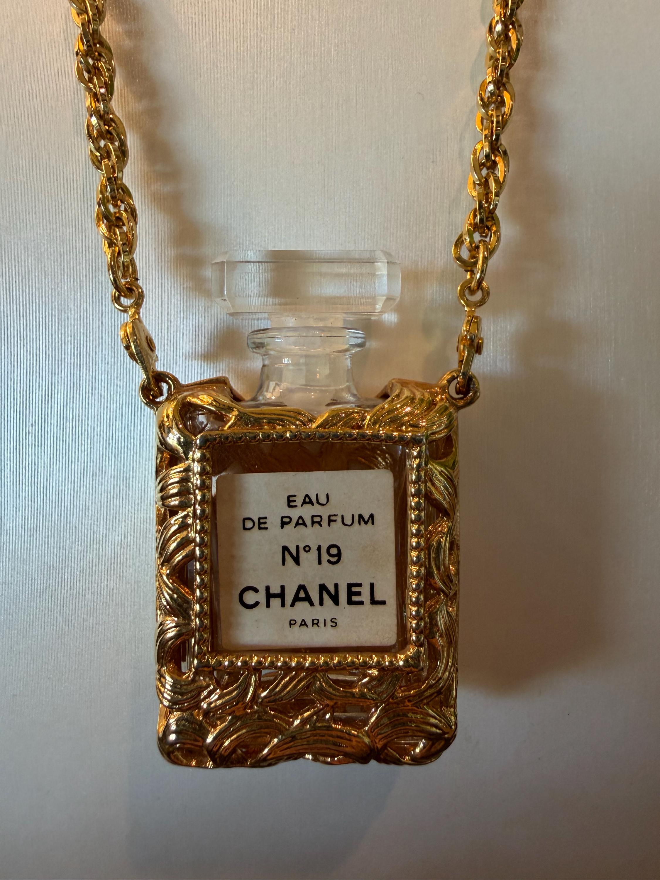 Chanel Perfume Necklace - Etsy