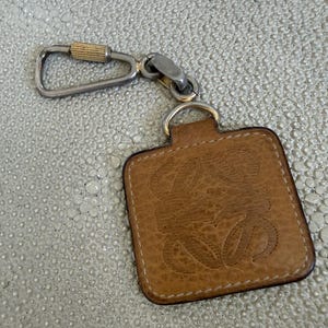 Vintage Loewe Keychain - Etsy