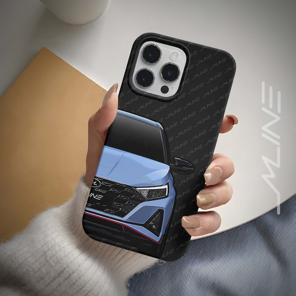 Hyundai Inspired i20N iPhone Case for 15 14 Pro Max 13 12 11 Sport Car Phone Case Car Phone Case Personalised Phone Case Toon Art Cartoon