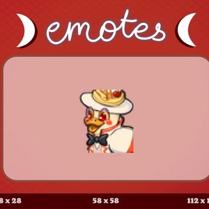Luzifer Duck Twitch Emote Hazbin Hotel