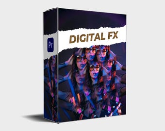 Premiere Pro Video Effects: Double Exposure, Prism, Light Streaks (.PRFPSET)