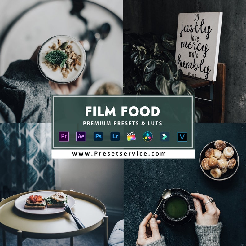 Film presets and luts bundle