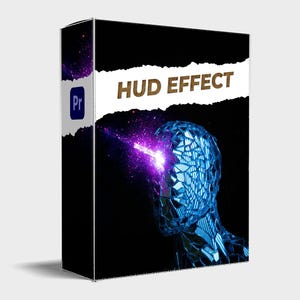HUD Element Effekte für Premiere Pro | HUD Overlay Videoeffekte | Digitale Oberfläche Overlay | .MOGRT
