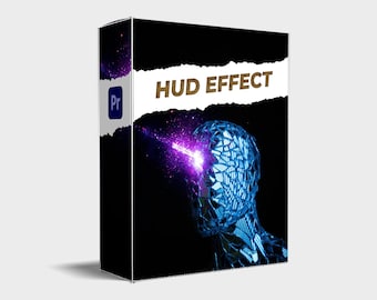 Premiere Pro HUD Element Effects: Digital Interface Overlays (.MOGRT)