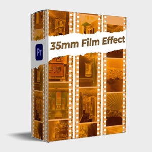 35mm Film Effects for Premiere Pro | 35MM Movie Overlays | Video Overlays & Effects | 35mm Video Overlays | Film Overlay | MOGRT