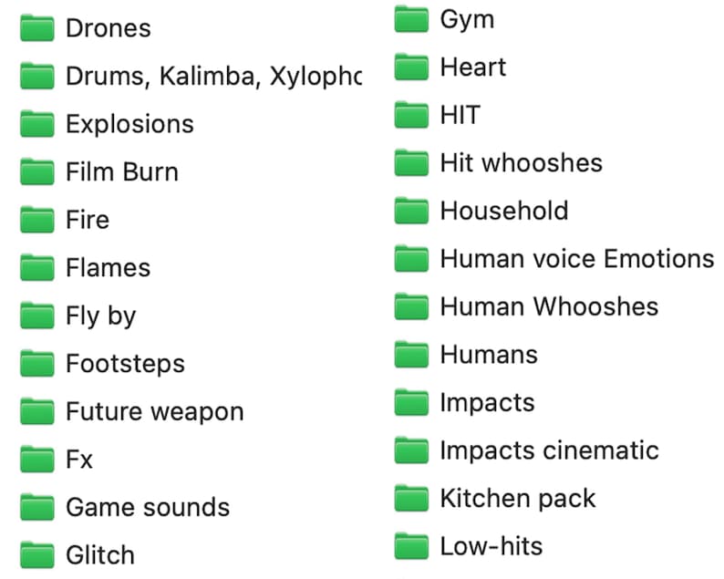 5000+ Cinematic Sound Effects Pack | The Ultimate SFX Bundle for Video Editing | Pro Audio for Premiere, FCPX | Risers, Whooshes, Impacts image 3