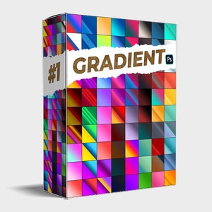 10.000 + professionelle Farbverlaufspaket | Das ultimative Farbverlaufs-Bundle für Photoshop | Photoshop Elements Bundle-Paket | Designer Kollektionen