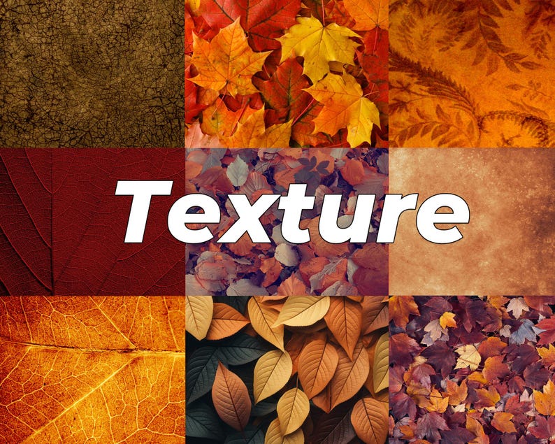 Autumn Graphic Design Bundle: Textures, Patterns, Presets & More - Etsy ...