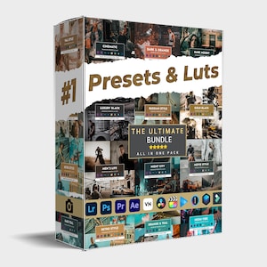 Lightroom Presets and video luts bundle