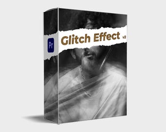 Premiere Pro Glitch Effects: Mix, Analog, Blocks, Wave (.PRFPSET) (Digital Download)