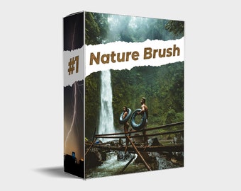 5000+ Nature Brush Set for Photoshop & Procreate | Cloud, Dune, Dust, Glitter, Fire, Fog, Grass, Tree, Rain, Smoke, Snow, Moon Brush bundle