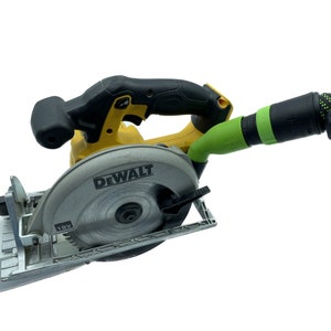Festool 27/32mm hose adapter to Dewalt DCS391 Circular saw
