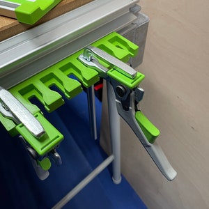 Festool MFT/3 7x Clamp Rack Fits Both Types of Clamps and Other Brands ...