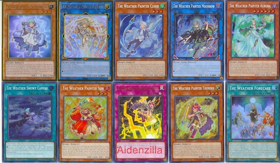Yugioh Weather Painter Deck - Cloud Rainbow Snow Moonbow Thunder Skill Drain - Etsy Yugioh Weather Painter Deck - Cloud Rainbow Snow Moonbow Thunder Skill Drain - Etsy