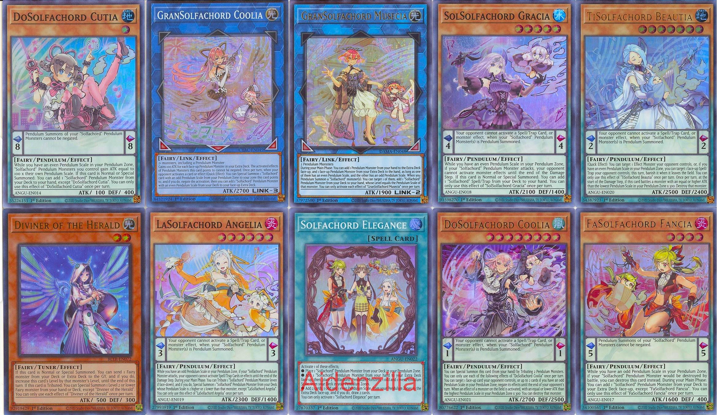 Yugioh Solfachord Deck - Coolia Fasolfachord Fancia Diviner Herald - Etsy Yugioh Solfachord Deck - Coolia Fasolfachord Fancia Diviner Herald - Etsy