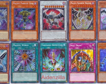 Yugioh Malefic Deck - Paradox Dragon Cyber End Stardust World Territory