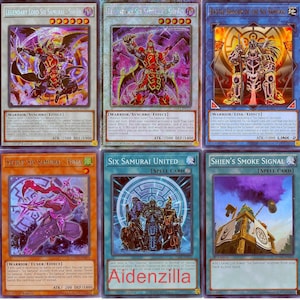 yugioh six samurai deck Yu-Gi-Oh! Complete Tournament Ready! : Toys & Games Yugioh Six Samurai Deck