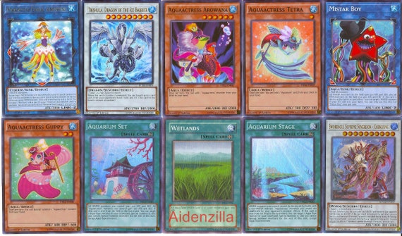 Yugioh Aquaactress Deck - Allie Chengying Mistar Boy Wetlands Aquarium Set Stage - Etsy Yugioh Aquaactress Deck - Allie Chengying Mistar Boy Wetlands Aquarium Set Stage - Etsy