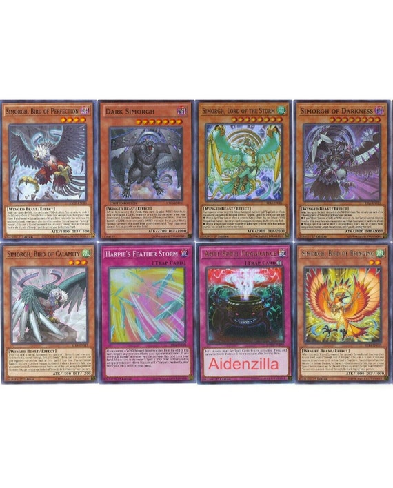 Yugioh Simorgh Deck - Dark Simorgh Lord Storm Darkness Harpie's Feather Storm - Etsy Yugioh Simorgh Deck - Dark Simorgh Lord Storm Darkness Harpie's Feather Storm - Etsy
