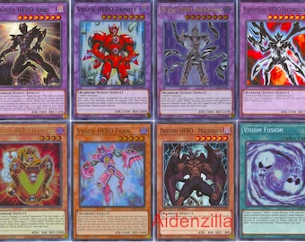 Yugioh Vision HERO Deck - Adoration Trinity Faris Malicious Increase Elemental - Etsy Hong Kong Yugioh Vision HERO Deck - Adoration Trinity Faris Malicious Increase Elemental - Etsy Hong Kong