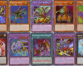 Yugioh ABC Deck - Dragon Buster Unauthorized Reactivation Union Activation XYZ