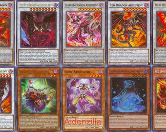 Yugioh Red Dragon Archfiend Resonator Deck - Scarlight Bane Abyss Supernova