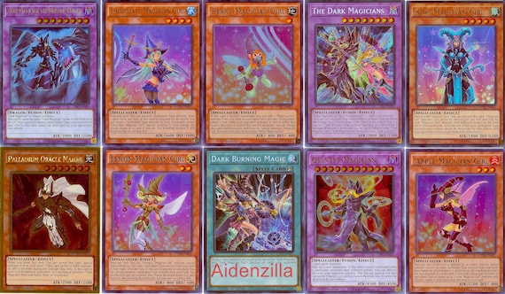 magician yugioh cards Dark Magician (Alt. Art) - 8 cards set