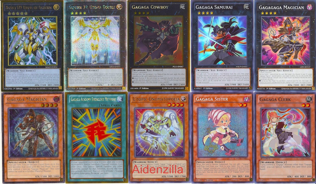 Yugioh Gagaga Deck - Clerk Cowboy Utopia Girl Sister Emergency Network Draw - Etsy Yugioh Gagaga Deck - Clerk Cowboy Utopia Girl Sister Emergency Network Draw - Etsy