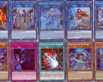 Yugioh Monarch Deck - Pantheism Ehther Erebus Eidos Tessera Domain - Etsy  Australia