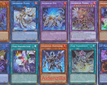 Yugioh Infernoid Deck - Evil Flood Decatron Devyaty Onuncu Void Vanishment