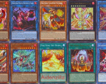 burn deck yugioh Fire King - Courtier Ulcanix Garunix Eternity Ponix Sky 1st Place Locals Stall Burn
