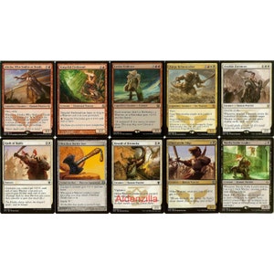 MTG Mardu Warrior Deck - Zurgo Black Red White - Magic Gathering - Etsy MTG Mardu Warrior Deck - Zurgo Black Red White - Magic Gathering - Etsy