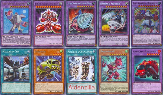 Yugioh Roid Deck - Super Vehicroid Jumbo Drill Mobile Base Barbaroid  Stealth - Etsy Denmark