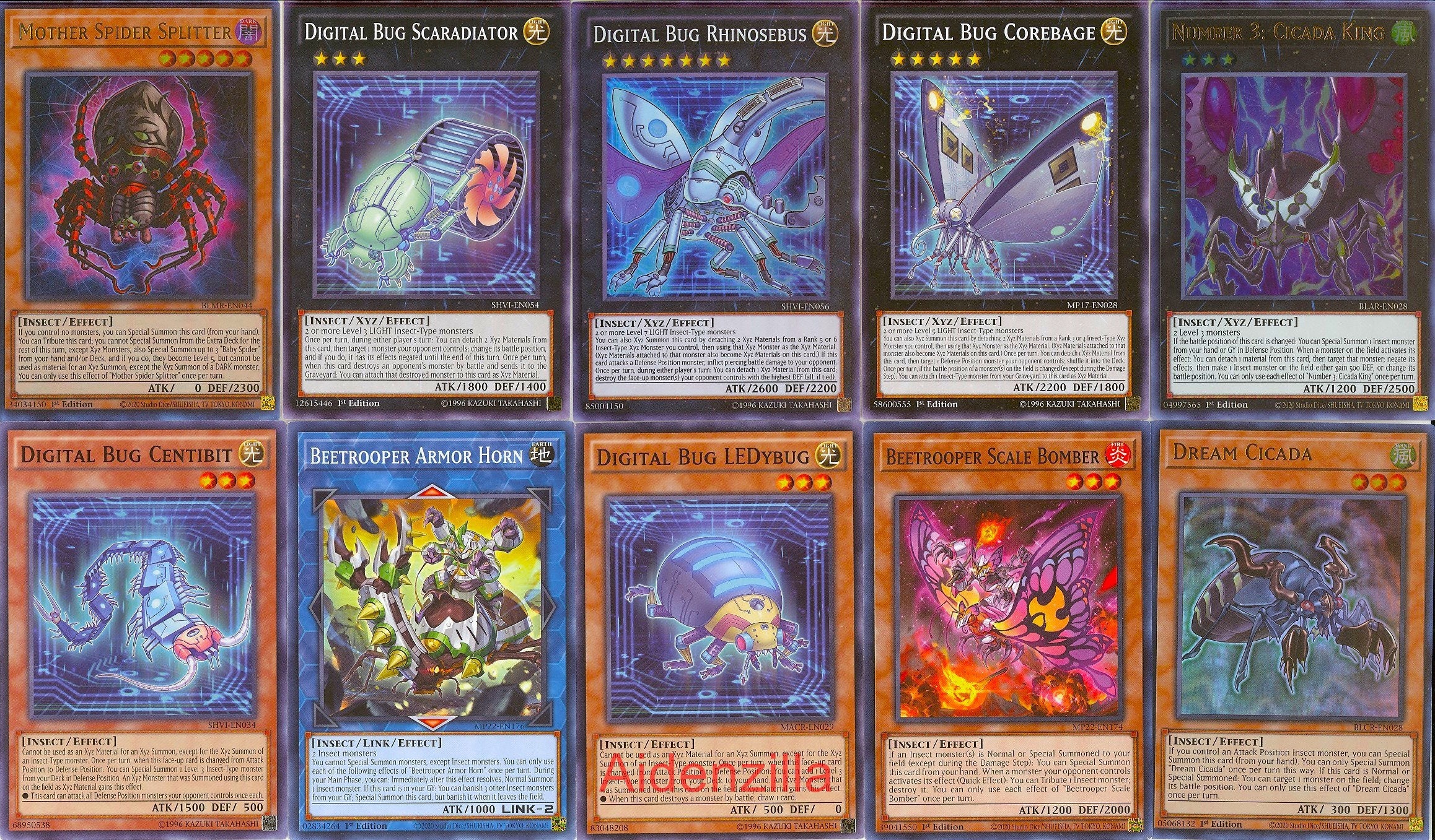 yugioh insect deck Spirit Reaper (GLD4-EN011) main image 1