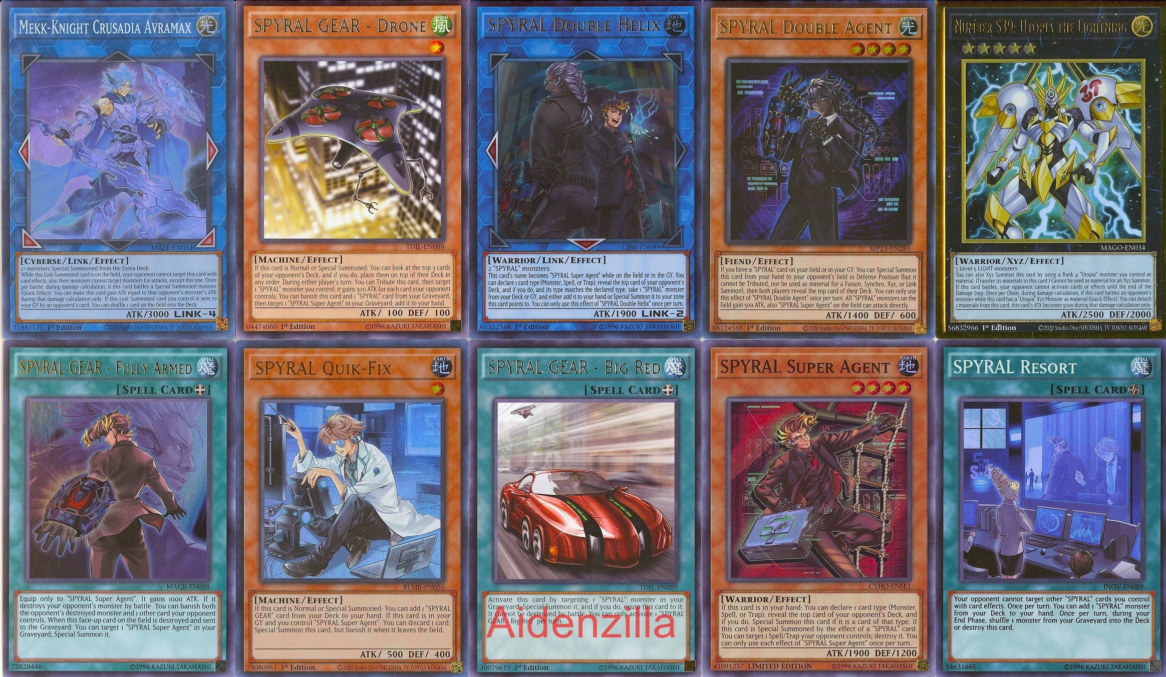 spyral deck yugioh SPYRAL GEAR main image 1