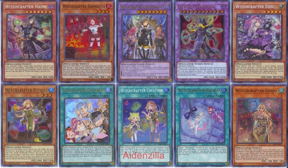 Yugioh Branded Witchcrafter Deck - Haine Creation Holiday Vice-madame  Schmietta - Etsy