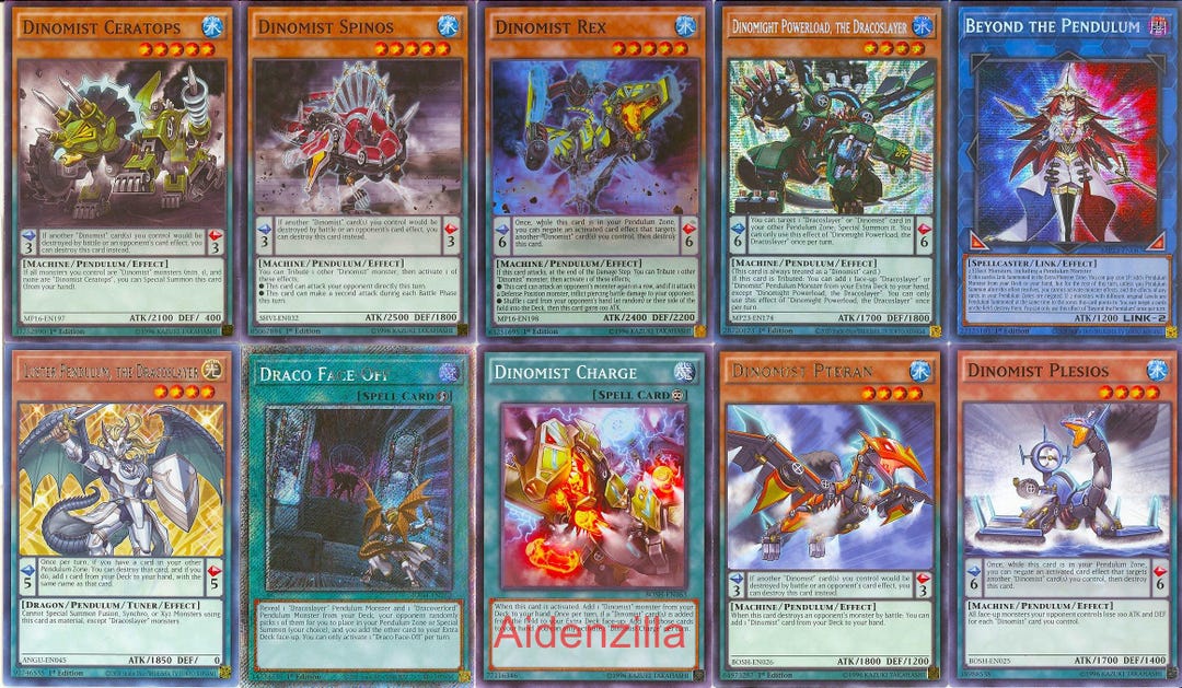 yugioh dracoverlord deck Complete Custom for Yu-Gi-Oh! may be 1st or Unlimited Edition THE BEST ANTI-META DECK COMEBACK