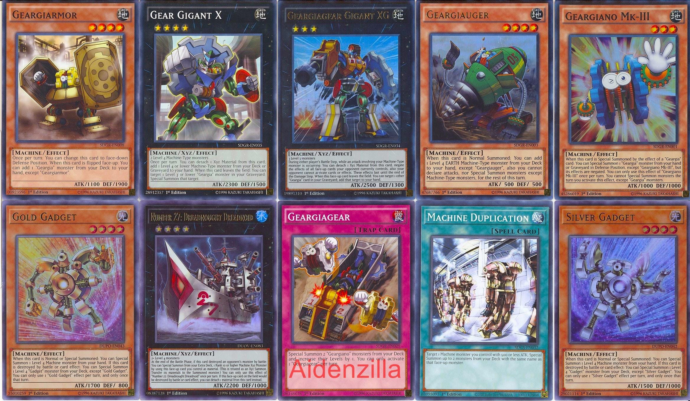 geargia deck yugioh Yu-Gi-Oh TCG: Geargia Rampage Structure Deck [SDGR] (English) main image 0
