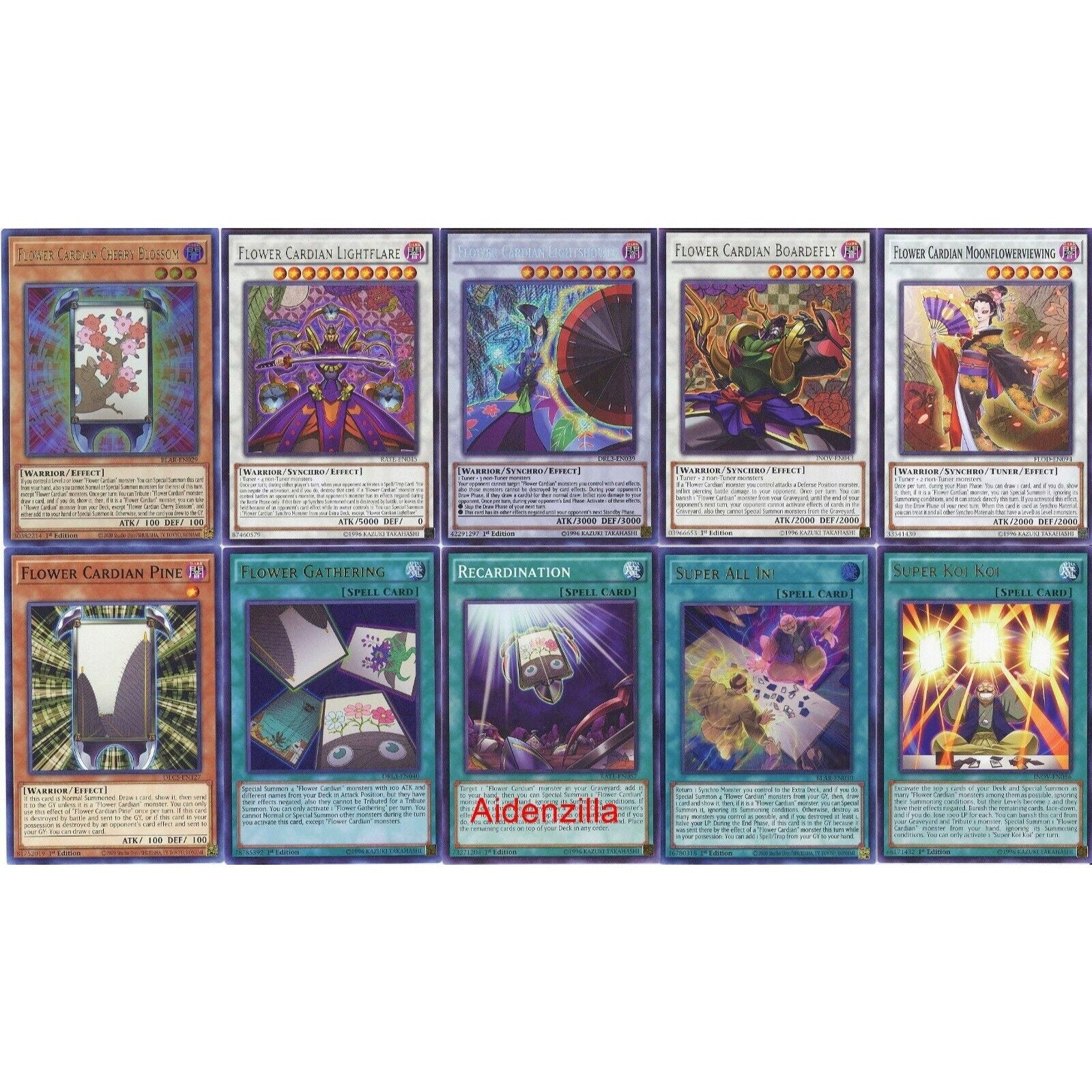 Yugioh Flower Cardian Deck - Lightshower Pine Lightflare Gathering Recardination - Etsy Yugioh Flower Cardian Deck - Lightshower Pine Lightflare Gathering Recardination - Etsy