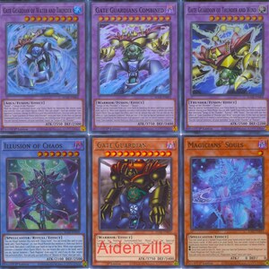 gate guardian deck yugioh of Water and Thunder [MAZE-EN006] Super Rare  TokenMTG Kazejin and Suijin as a Tribute. Yugioh Paradox Brothers Gate Guardian