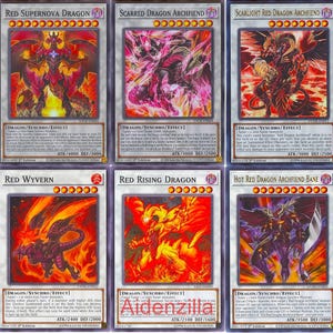 Red Dragon Archfiend Deck - Etsy