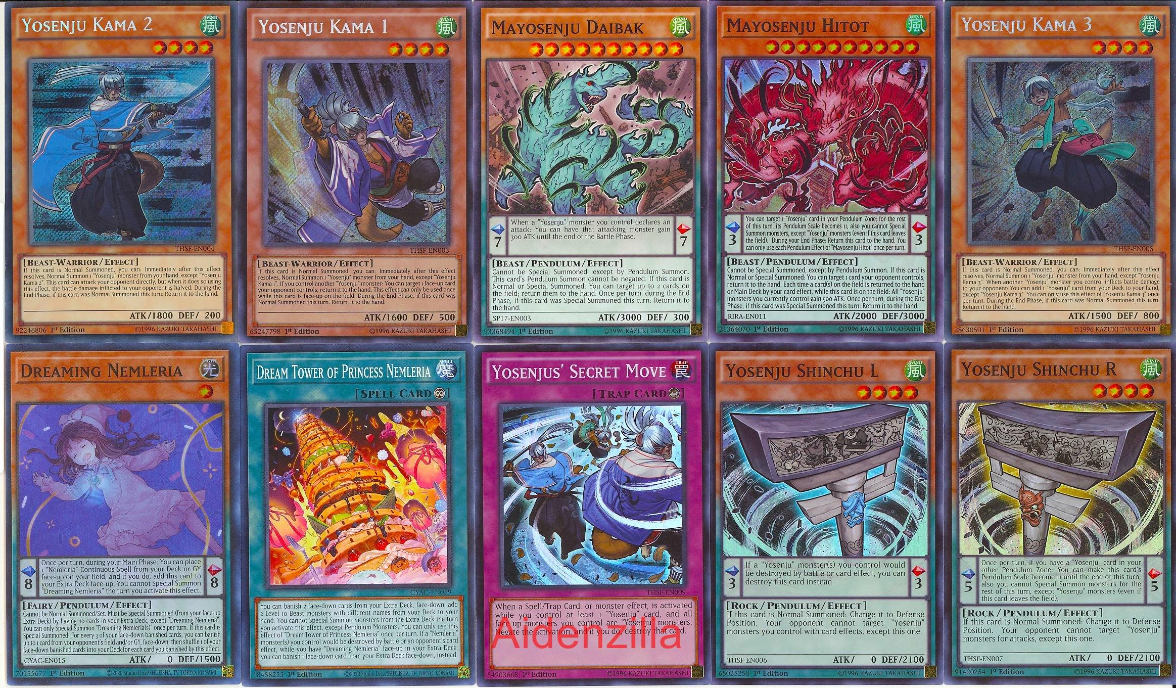 yugioh yosenju cards Top 10 Cards You Need for Your Yosenju "Yu-Gi-Oh" Deck