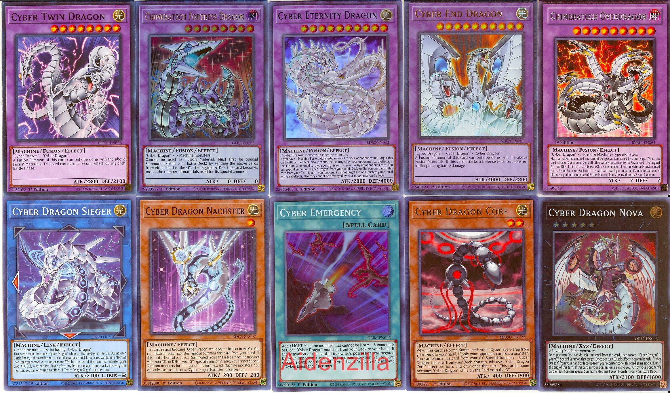 cyber dragon deck yugioh gx duel academy Yu-Gi-Oh! Gx Power of Chaos: Duel Academy - Cyber Dragon - Deck!