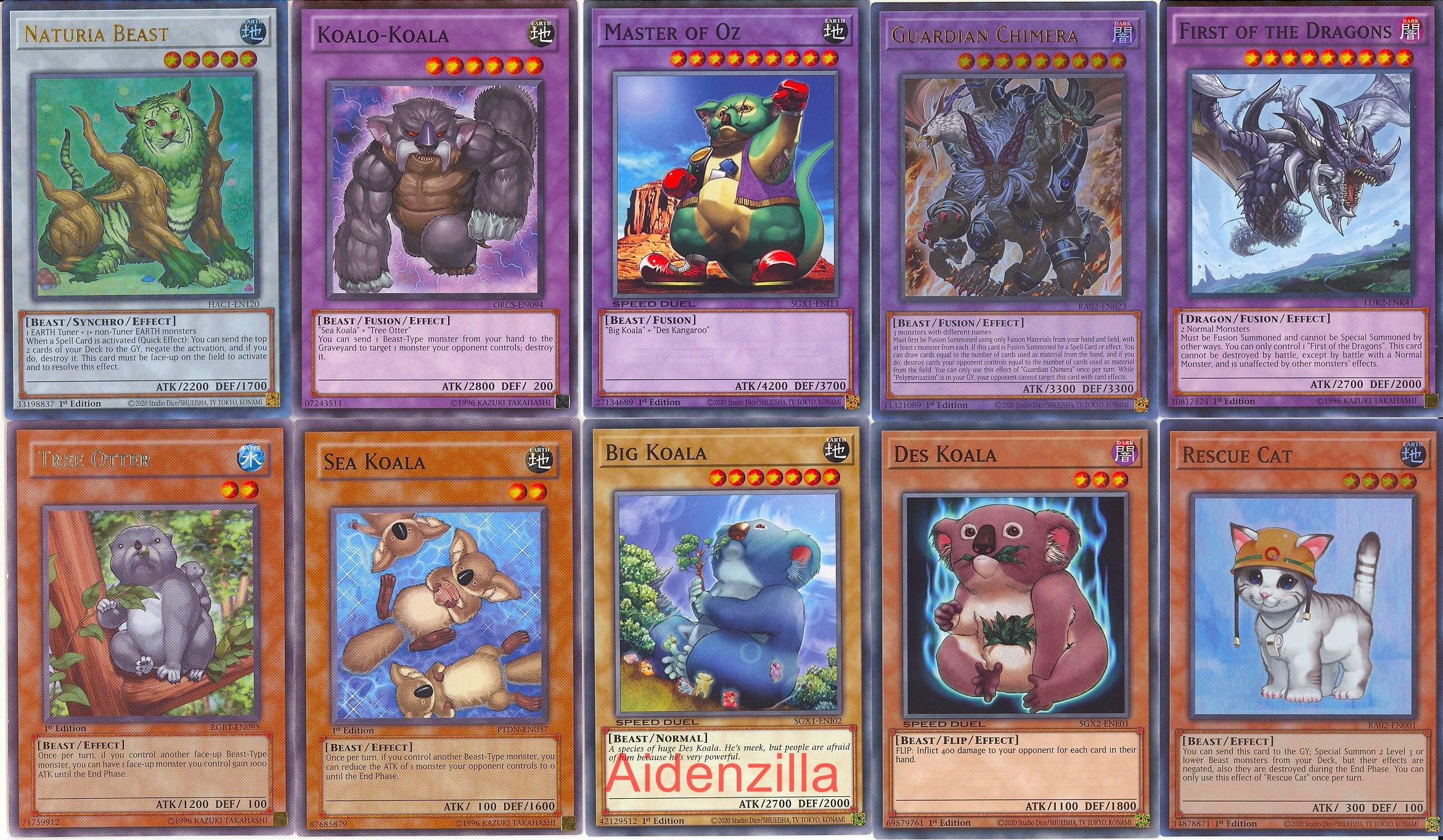yugioh normal monster deck S.K.J. Yugioh Orica Anime Style 50 Cards Deck #055 : Amazon.ae: Toys main image 0