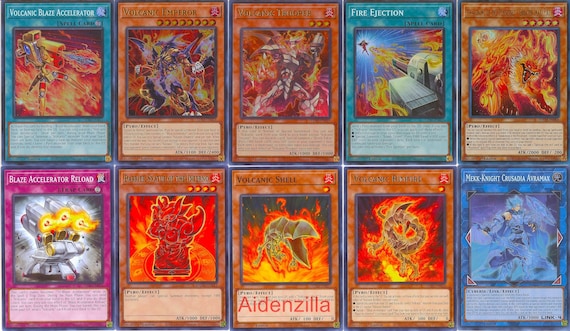 volcanic cards yugioh Volcanic Doomfire [FOTB-EN008] Ultimate Rare – Galaxy Games LLC main image 1