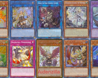 Yugioh Spirit Charmer Spellcaster Deck - Dharc Dogmatika Ecclesia, the  Virtuous - Etsy Israel