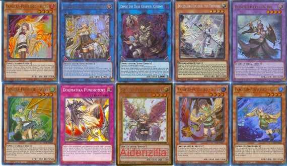 Yugioh Spirit Charmer Spellcaster Deck - Dharc Dogmatika Ecclesia, the  Virtuous - Etsy UK