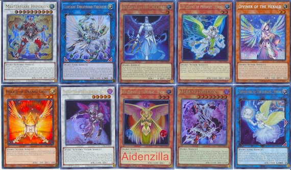 Yugioh Agent Fairy Deck - Neptune Majesty Hyperion Earth Venus Diviner -  Etsy