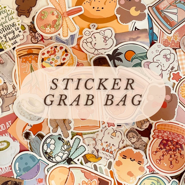 Cute Mystery Sticker Grab Bag