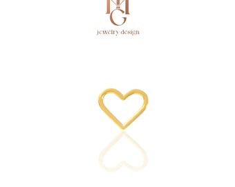 Tooth Gem Heart Outline